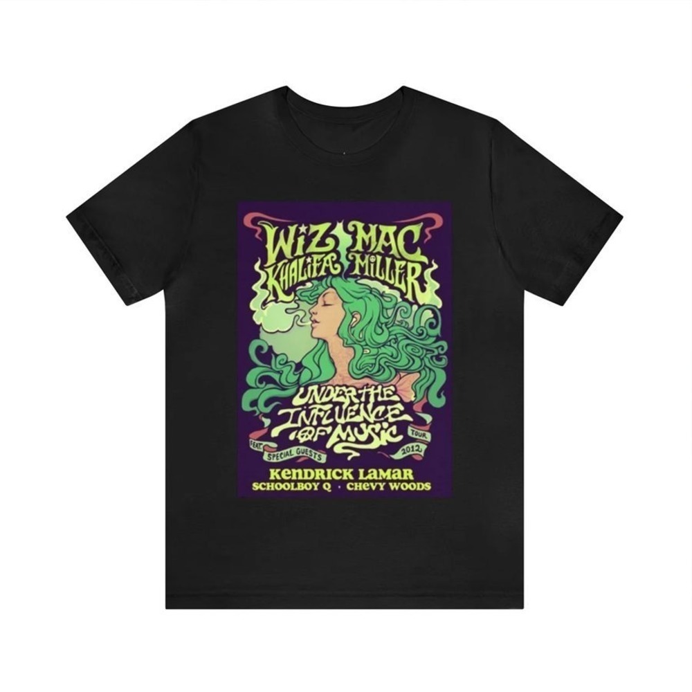 Under The Influence Of Music Tour Shirt Wiz Khalifa Shirt MacMil Shirt